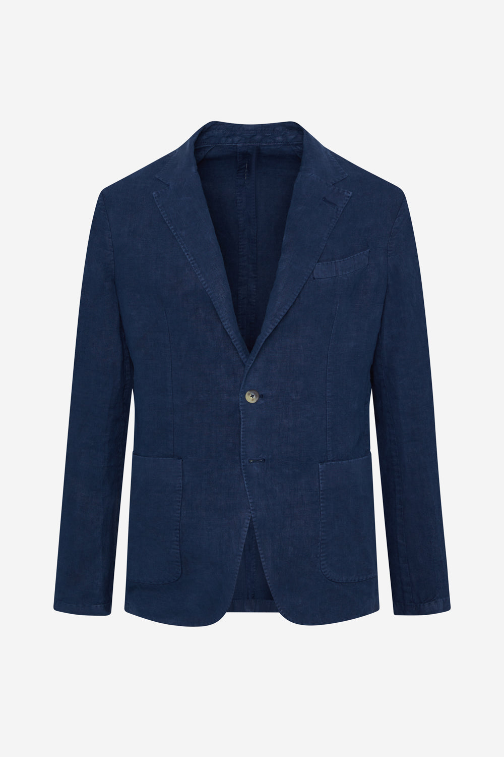 LAPO BLAZER IN NAVY BLUE HEMP