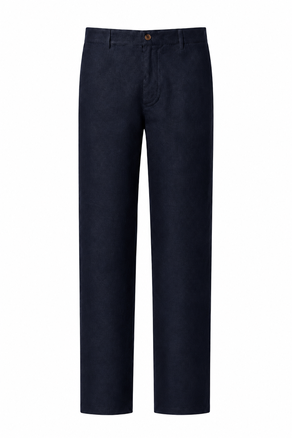 PANTALONES DE LINO ETHIWIN AZUL MARINO
