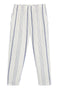 GINA STRIPED TROUSERS WHITE