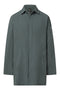 GRÜNER PACKBARER VESTAL-TRENCHCOAT