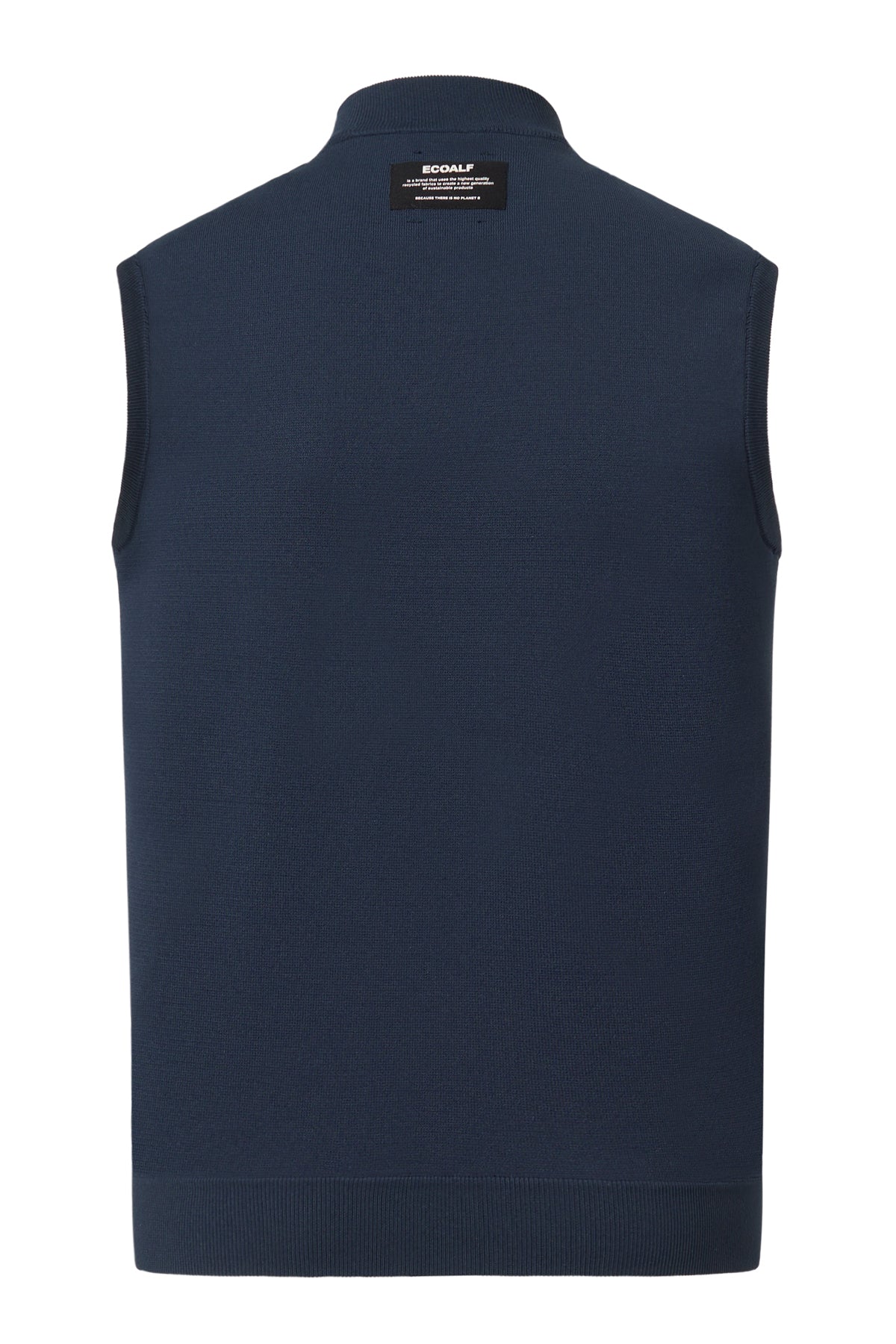 NAVY BLUE KOBUS KNITTED VEST
