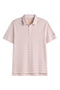 STRIPED PINK LOGAN POLO SHIRT