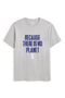 T-SHIRT MIN GRAU