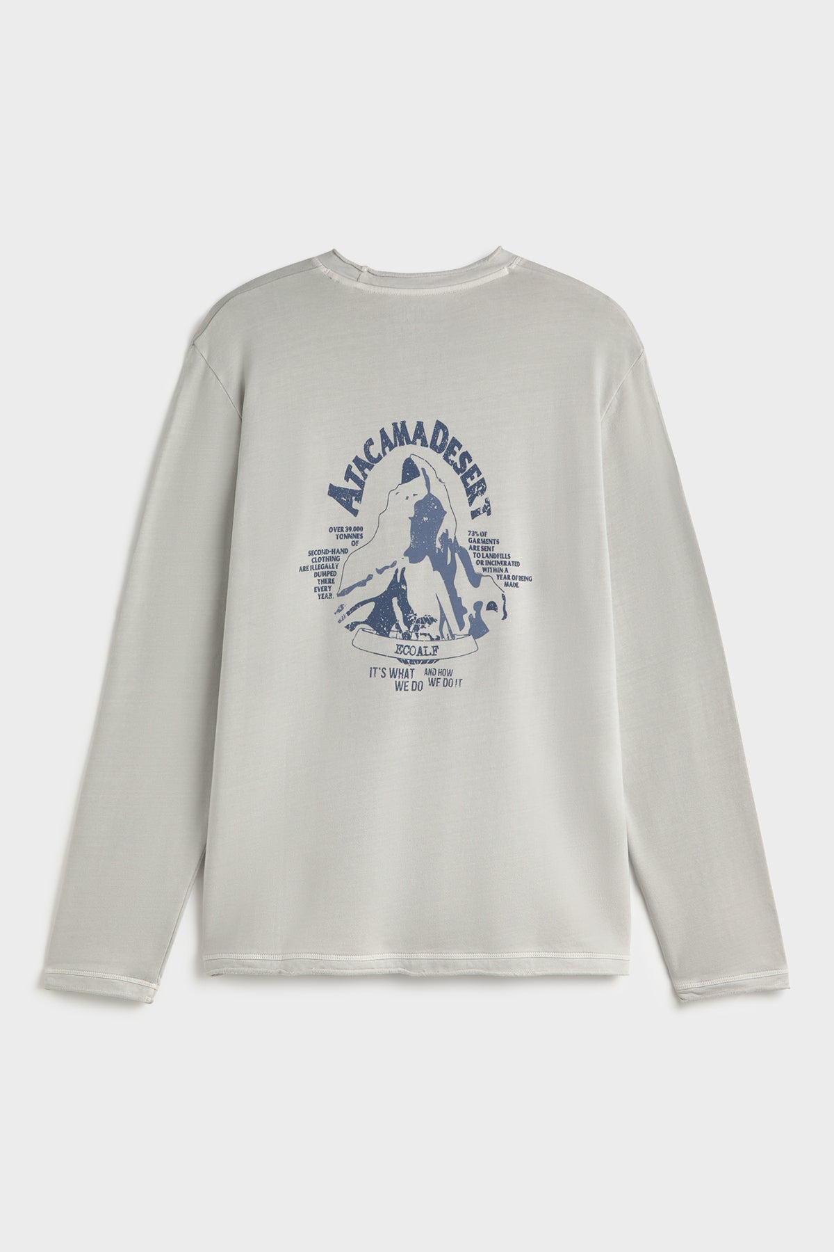 T-SHIRT À MANCHES LONGUES MON GRIS CLAIR
