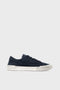 NAVY BLUE CORDUROY STRENK TRAINERS