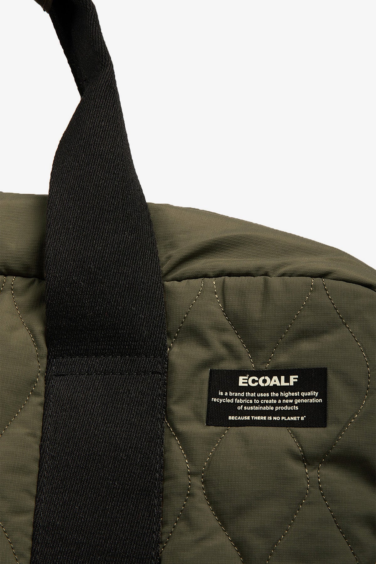 TASCHE DUFFLE FLOCK DUNKELGRÜN