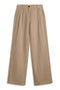 BEIGE MIEL LINEN TROUSERS