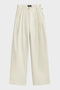 PANTALON COTON TECHNIQUE MIEL BLANC
