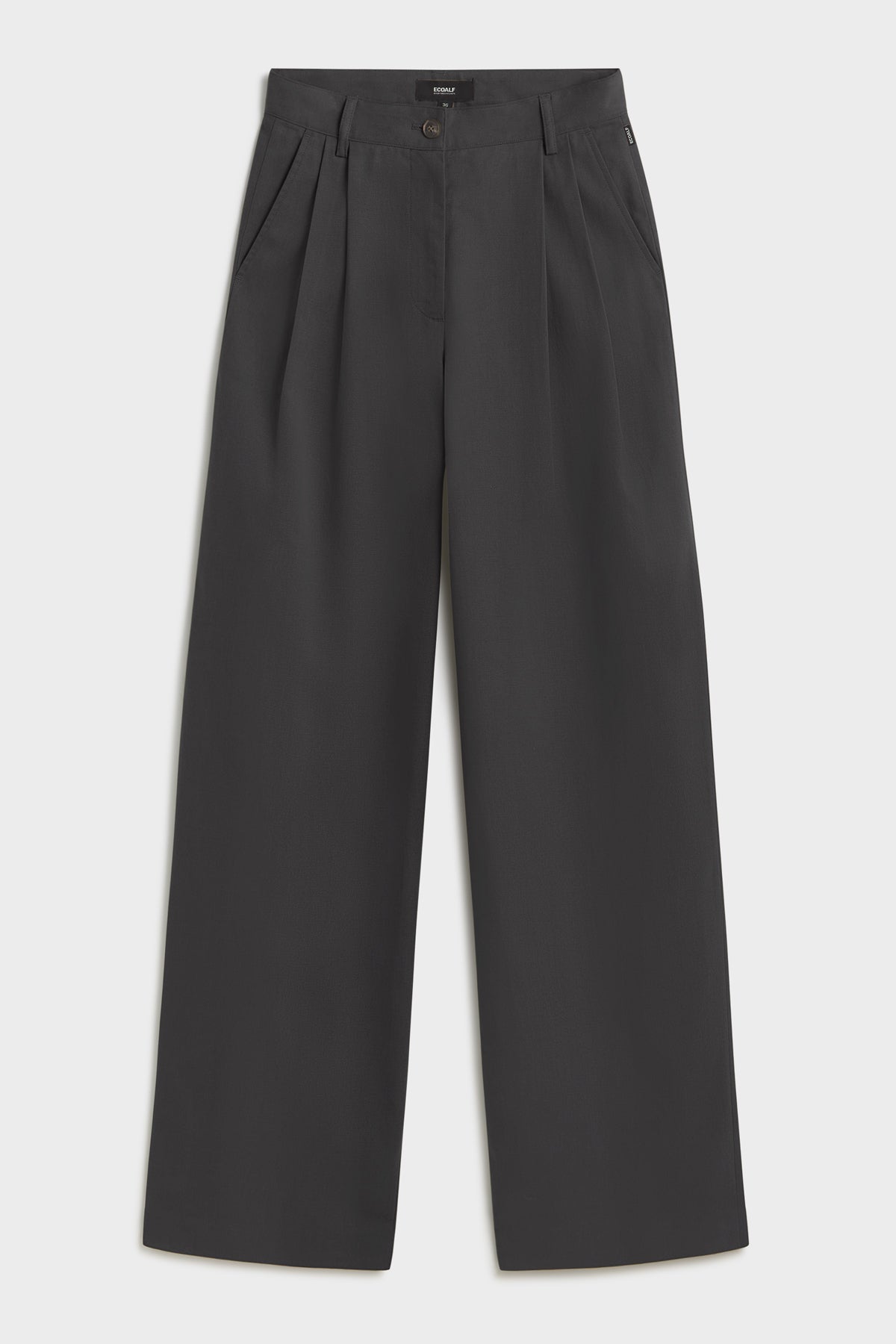 DARK GREY COTTON MIEL TROUSERS