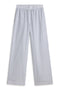 PANTALON MOSS BLEU ET BLANC