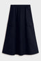 GONNA IN COTONE TECNICO KANO BLU NAVY