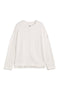 WHITE ANKARA SWEATSHIRT