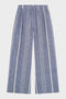 PANTALON RAYÉ MOSSI BLEU