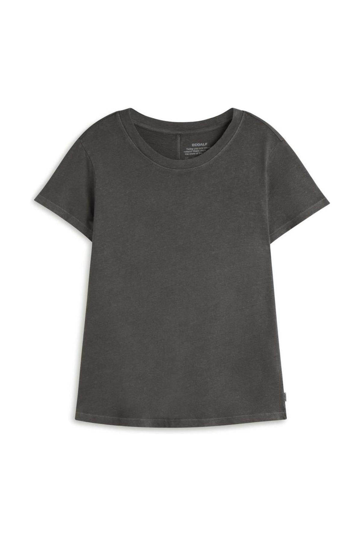 T-SHIRT LANE GRIS FONCÉ