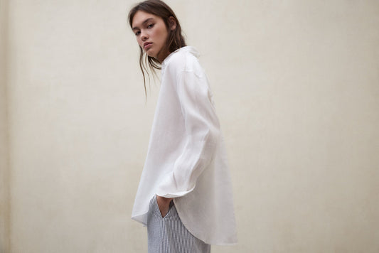 5 looks con camisa de lino para este verano