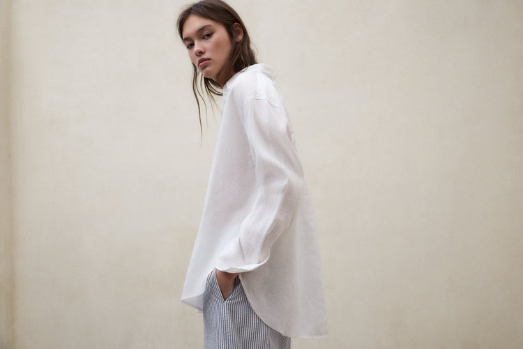 5 looks con camisa de lino para este verano