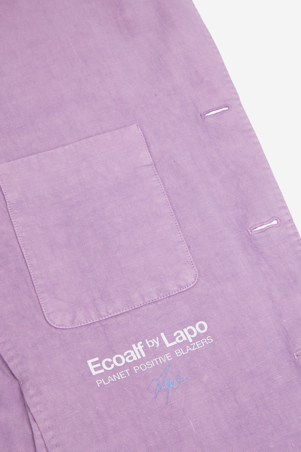 BLAZER LAPO CAÑAMO LAVANDA