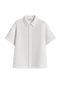 CHEMISE MELANIA EN SEERSUCKER BLANC