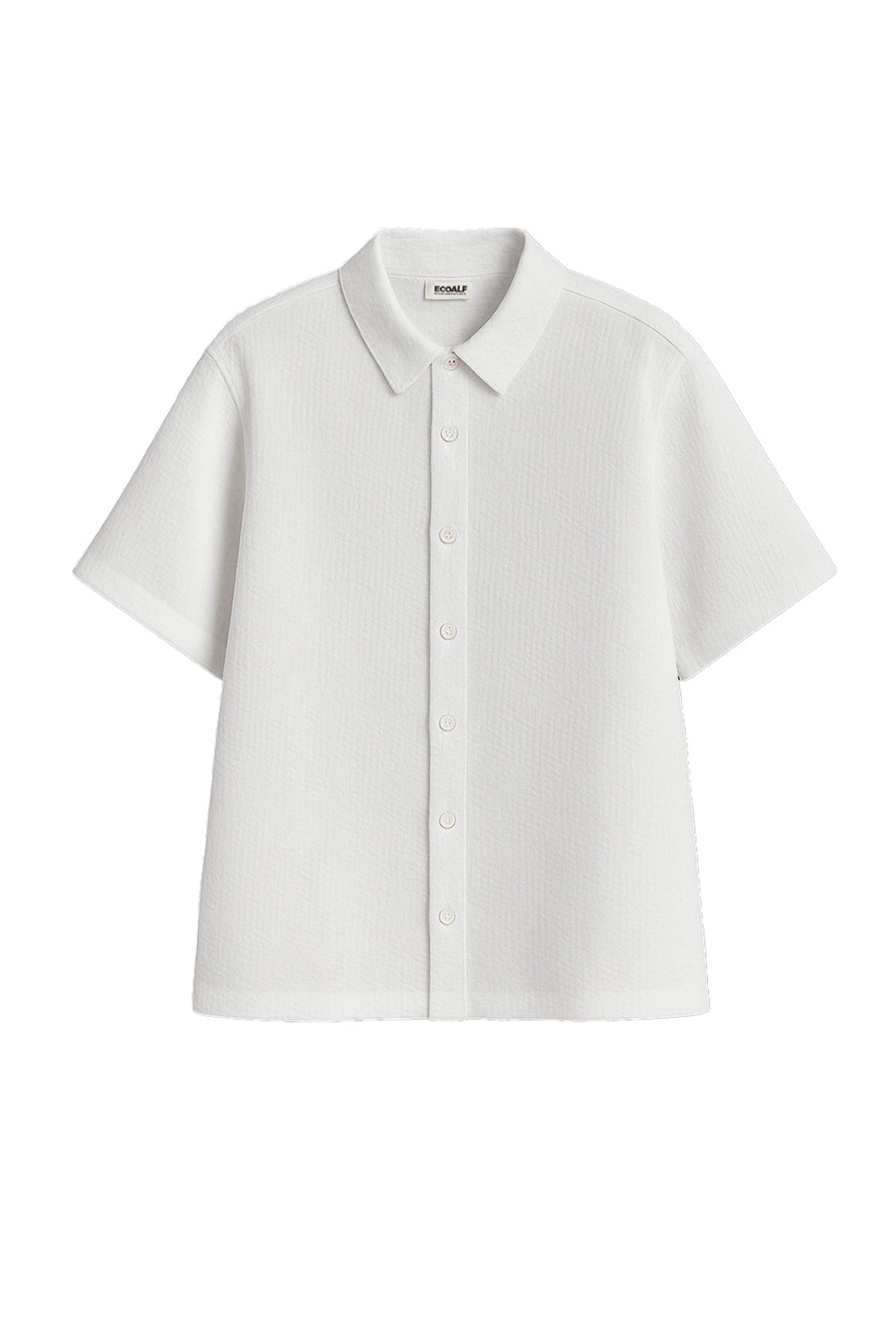 CHEMISE MELANIA EN SEERSUCKER BLANC