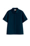 CHEMISE MELANIA EN SEERSUCKER BLEU MARINE