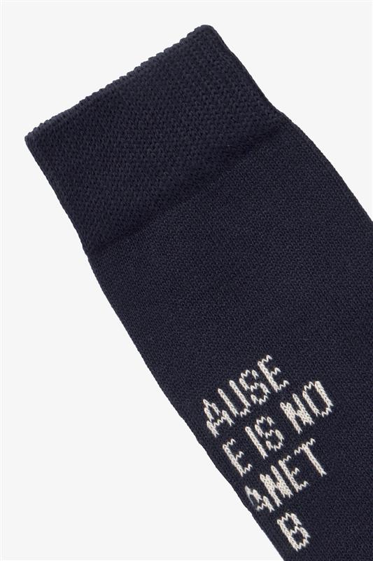 CHAUSSETTES BROAD BLEU MARINE UNISEXES