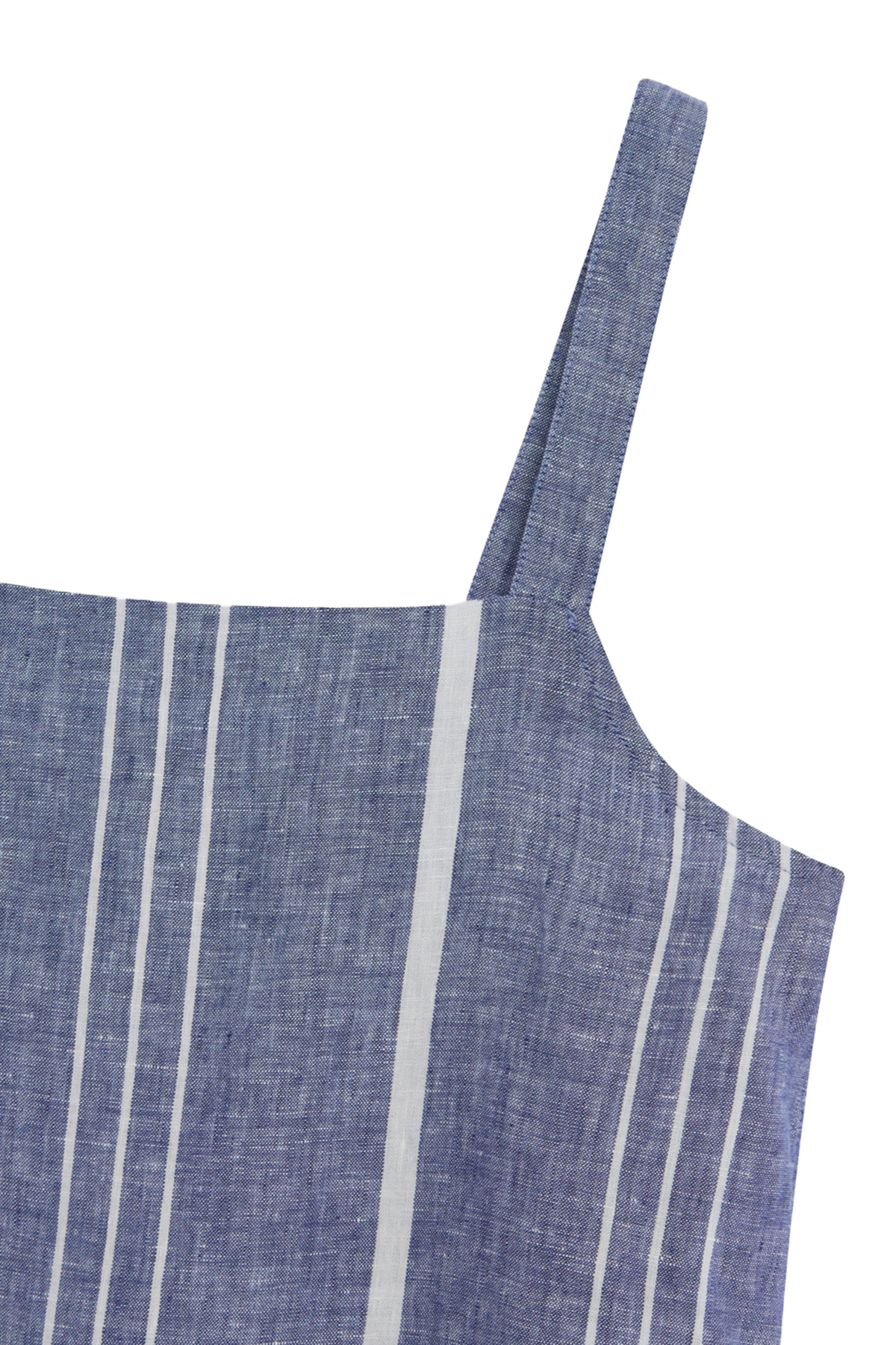 ARIA STRIPED SHIRT BLUE