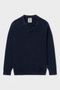 NAVY BLUE MOPANE SWEATER
