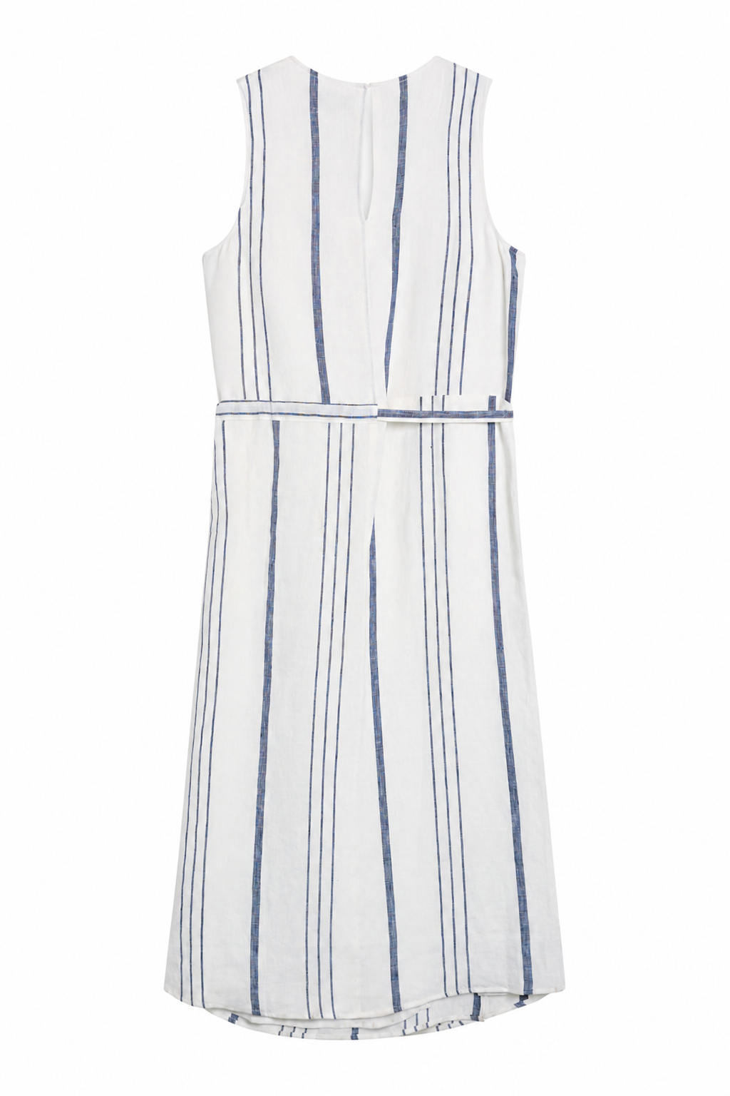 VESTIDO DE RAYAS ZOE BLANCO