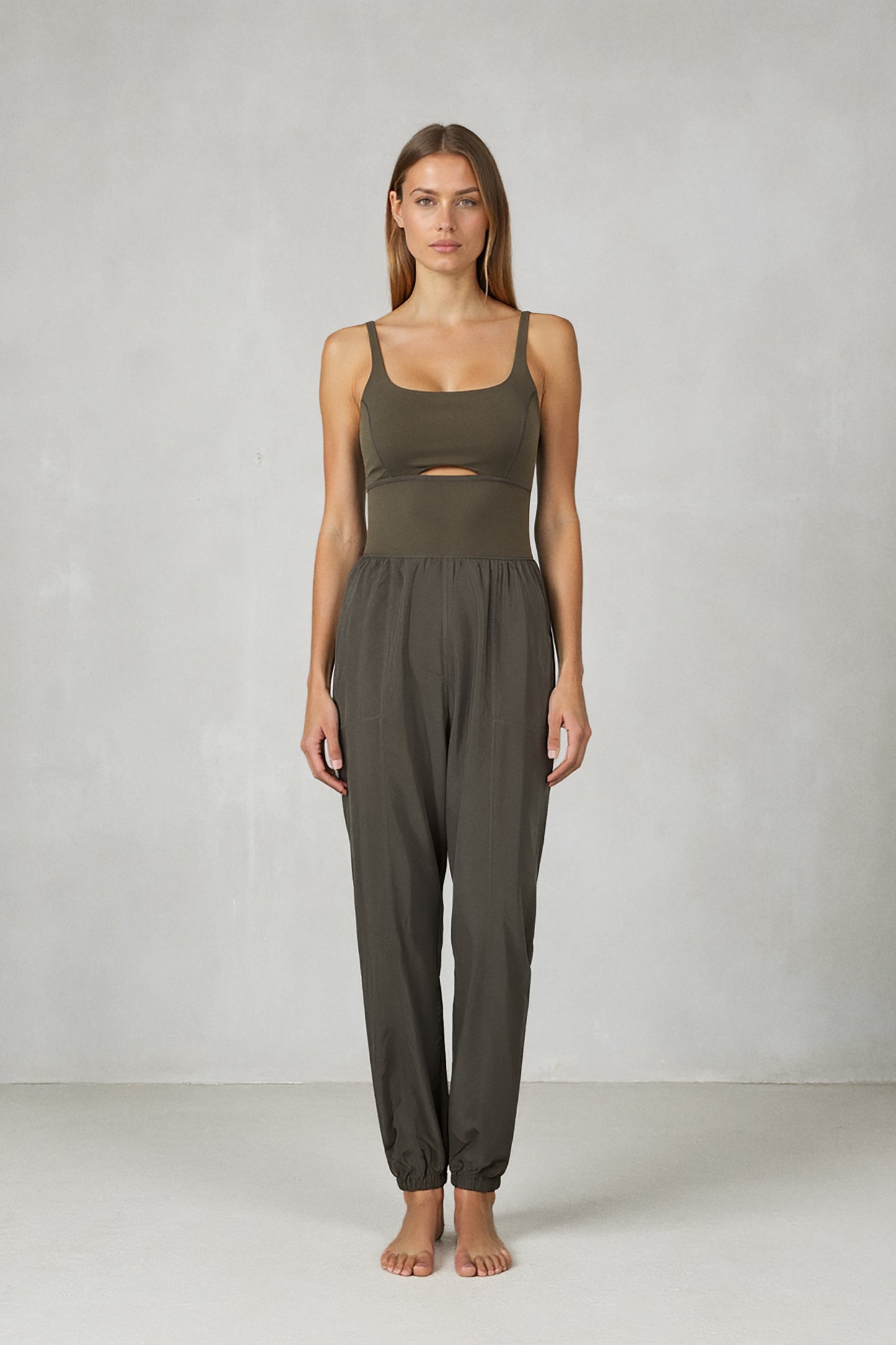 GREEN JUMPSUIT CHRYS