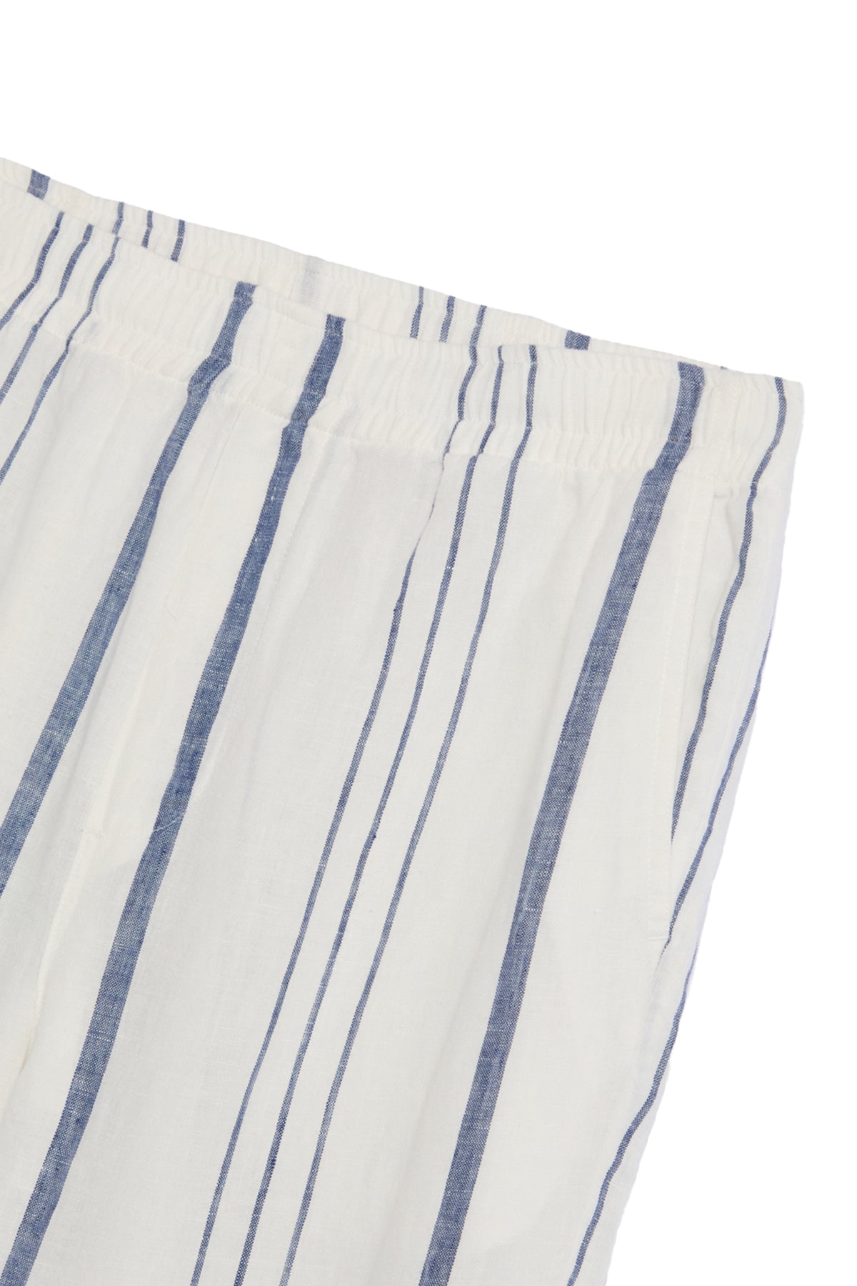 GINA STRIPED TROUSERS WHITE