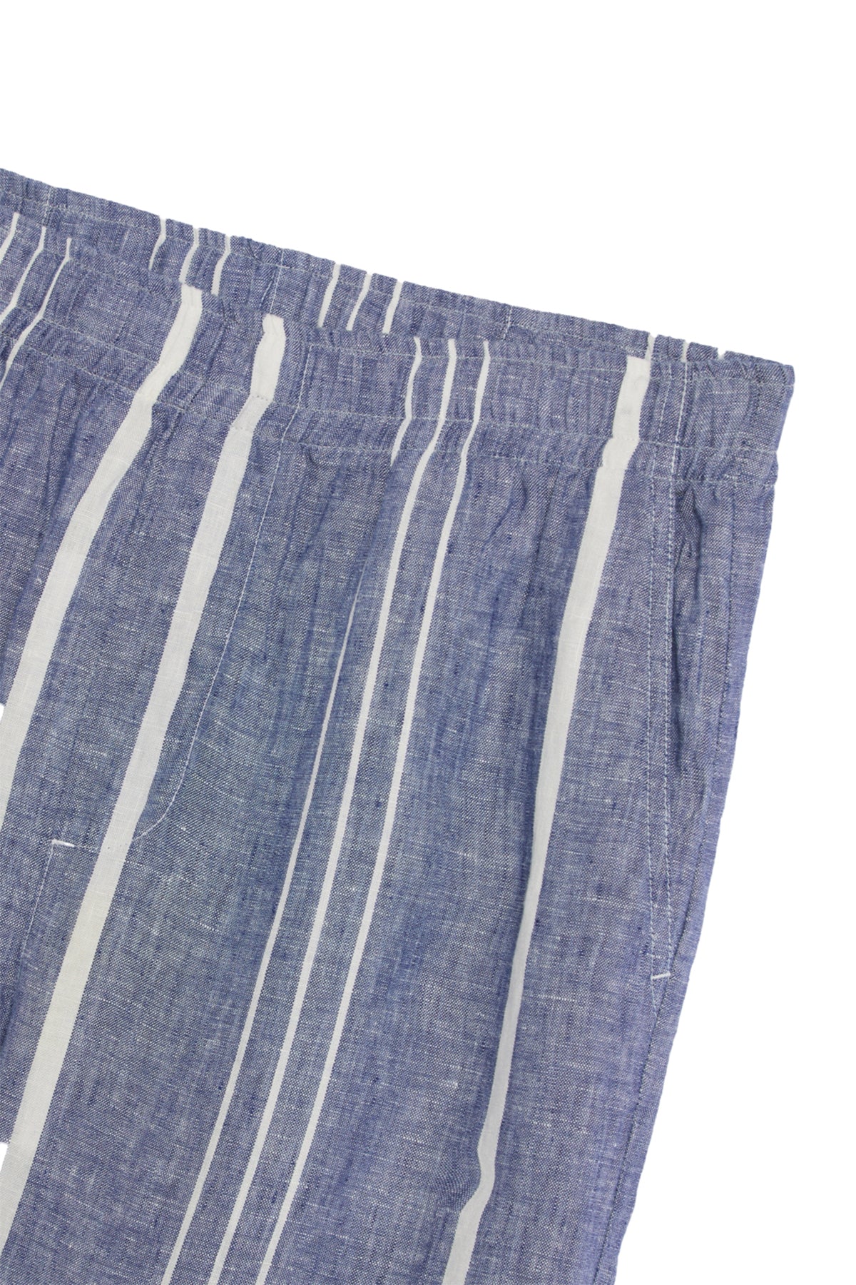 GINA STRIPED TROUSERS BLUE