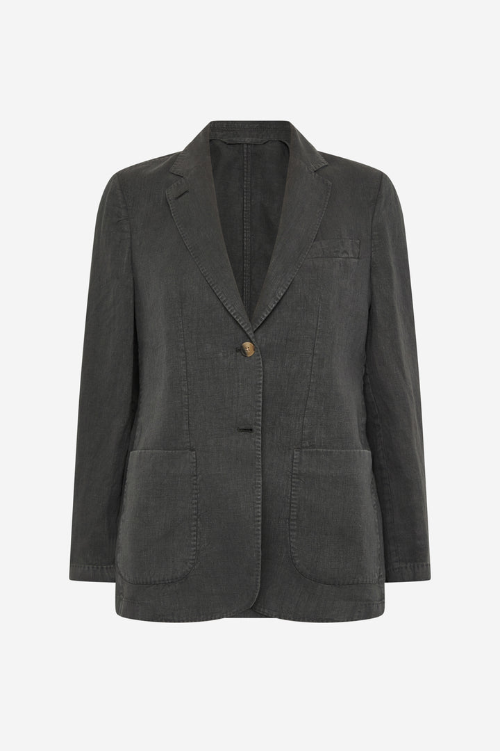 BLAZER HOJA CÁÑAMO GRIS OSCURO