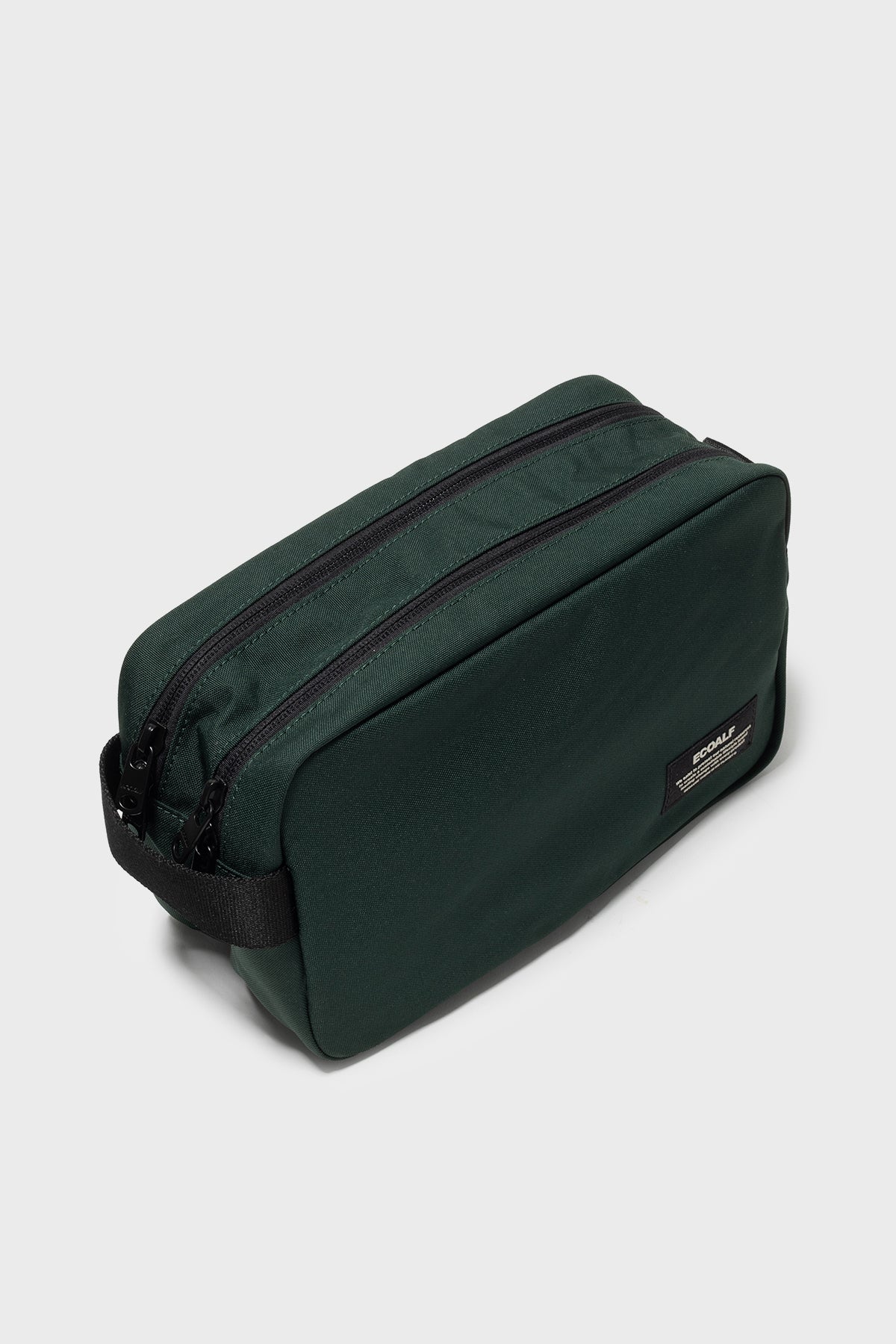 DARK GREEN TOILETRY BAG