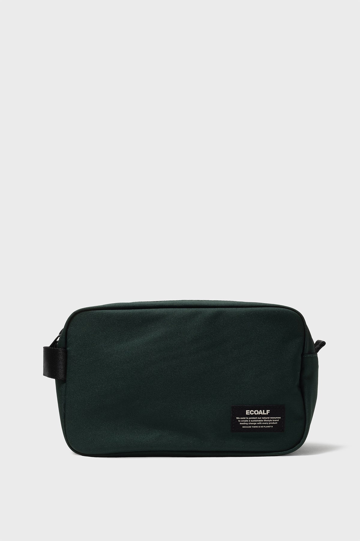 DARK GREEN TOILETRY BAG