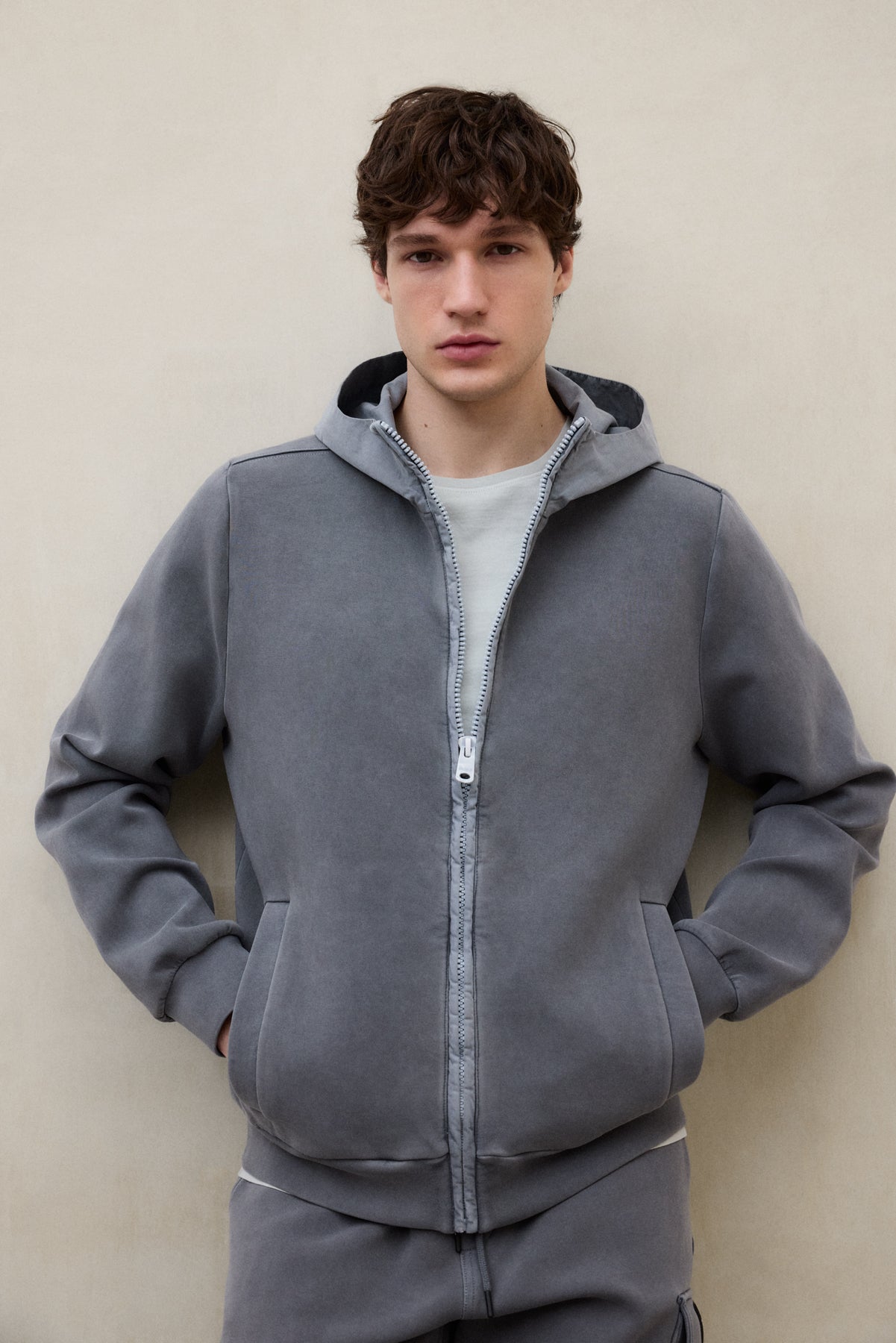 SUDADERA DE NEOPRENO DYLAN GRIS OSCURO