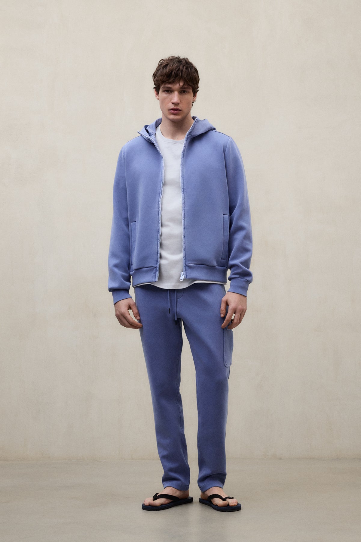 SWEAT-SHIRT EN NÉOPRÈNE DYLAN BLEU