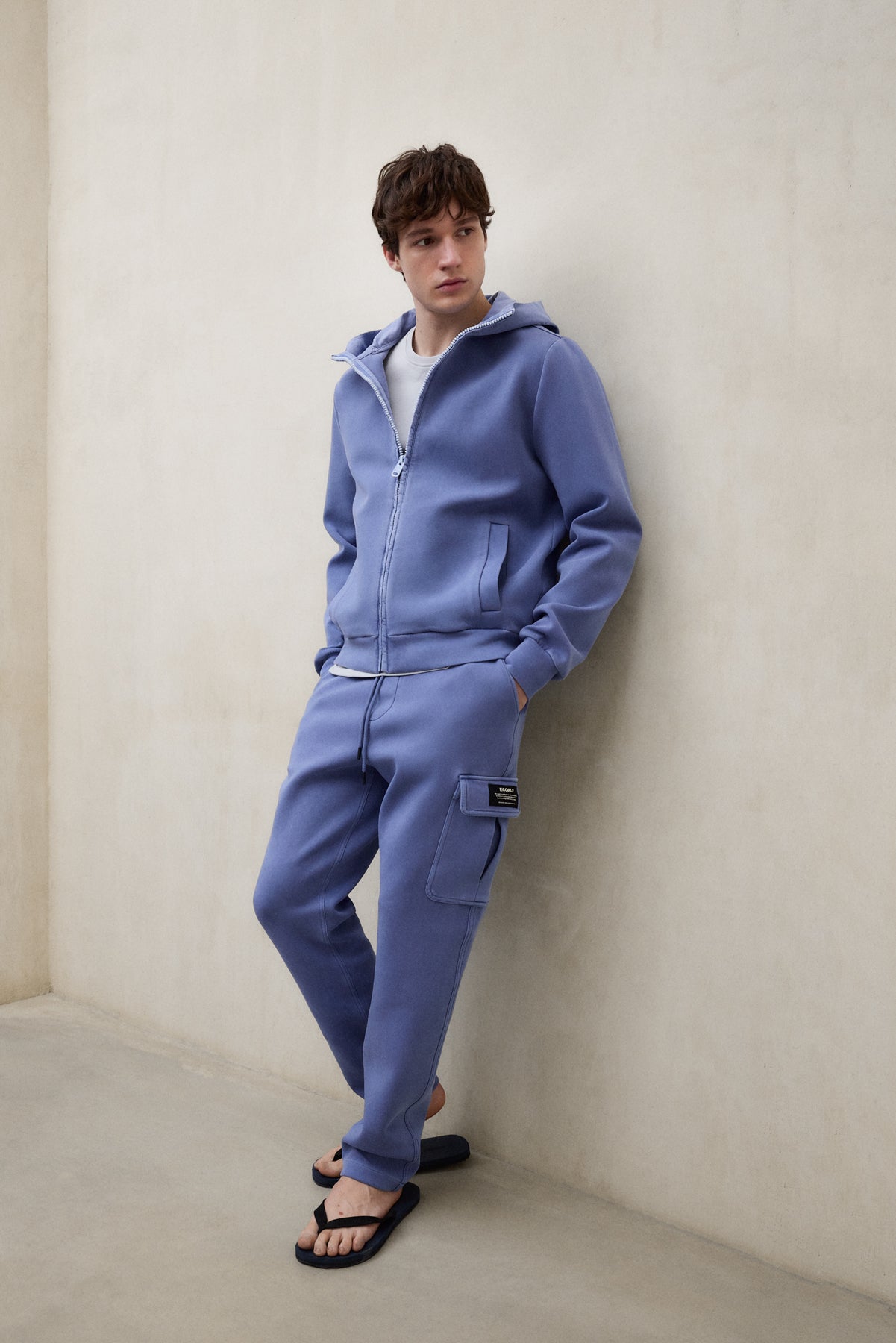 SWEAT-SHIRT EN NÉOPRÈNE DYLAN BLEU