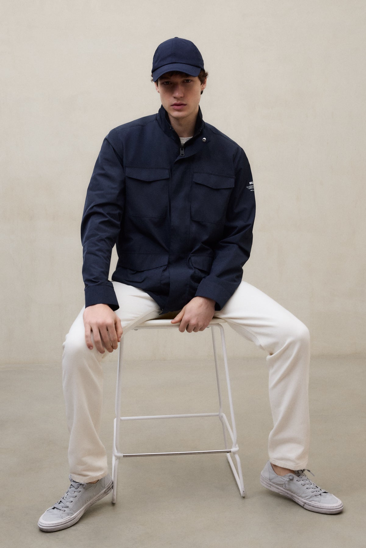 NAVY BLUE AELLO JACKET