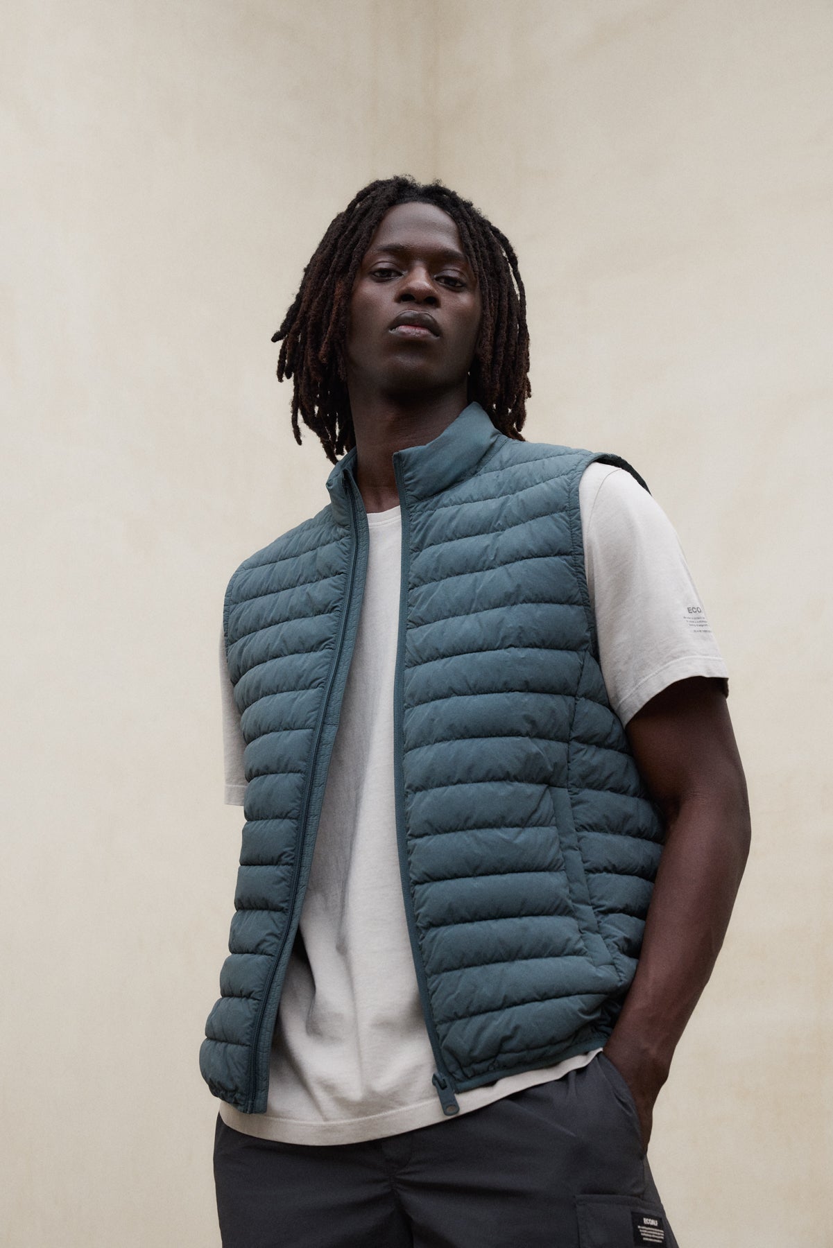 GILET SANS MANCHES BELS VERT
