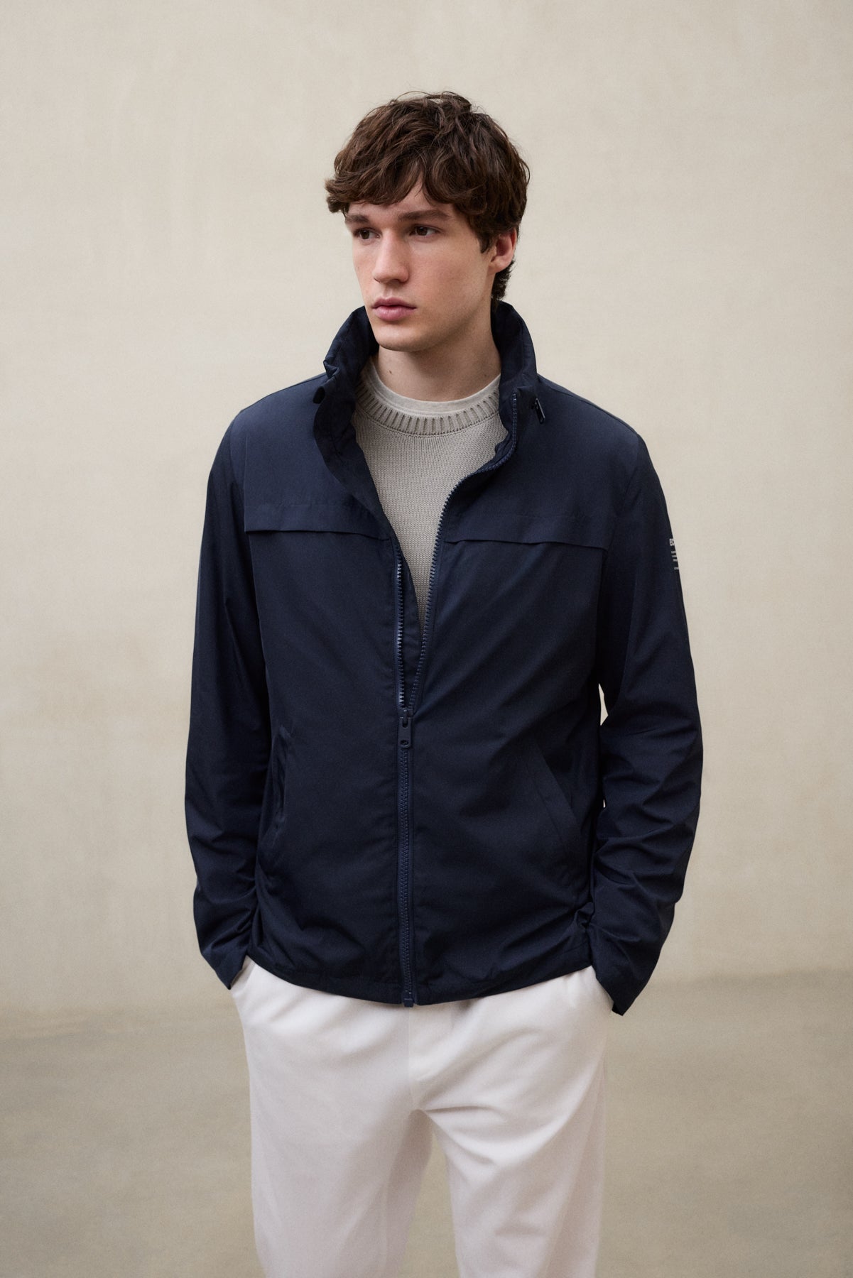 CHAQUETA BENI AZUL MARINO