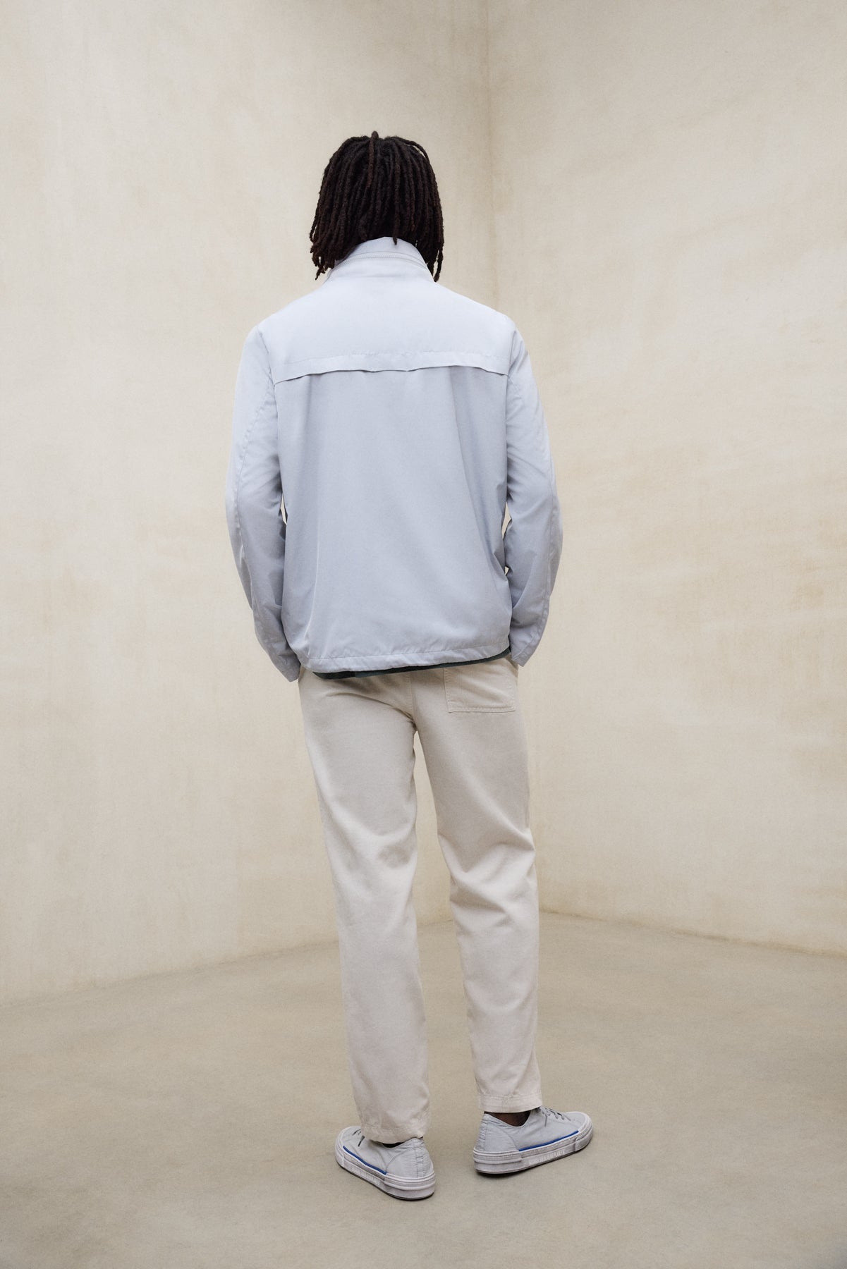 CHAQUETA BENI GRIS