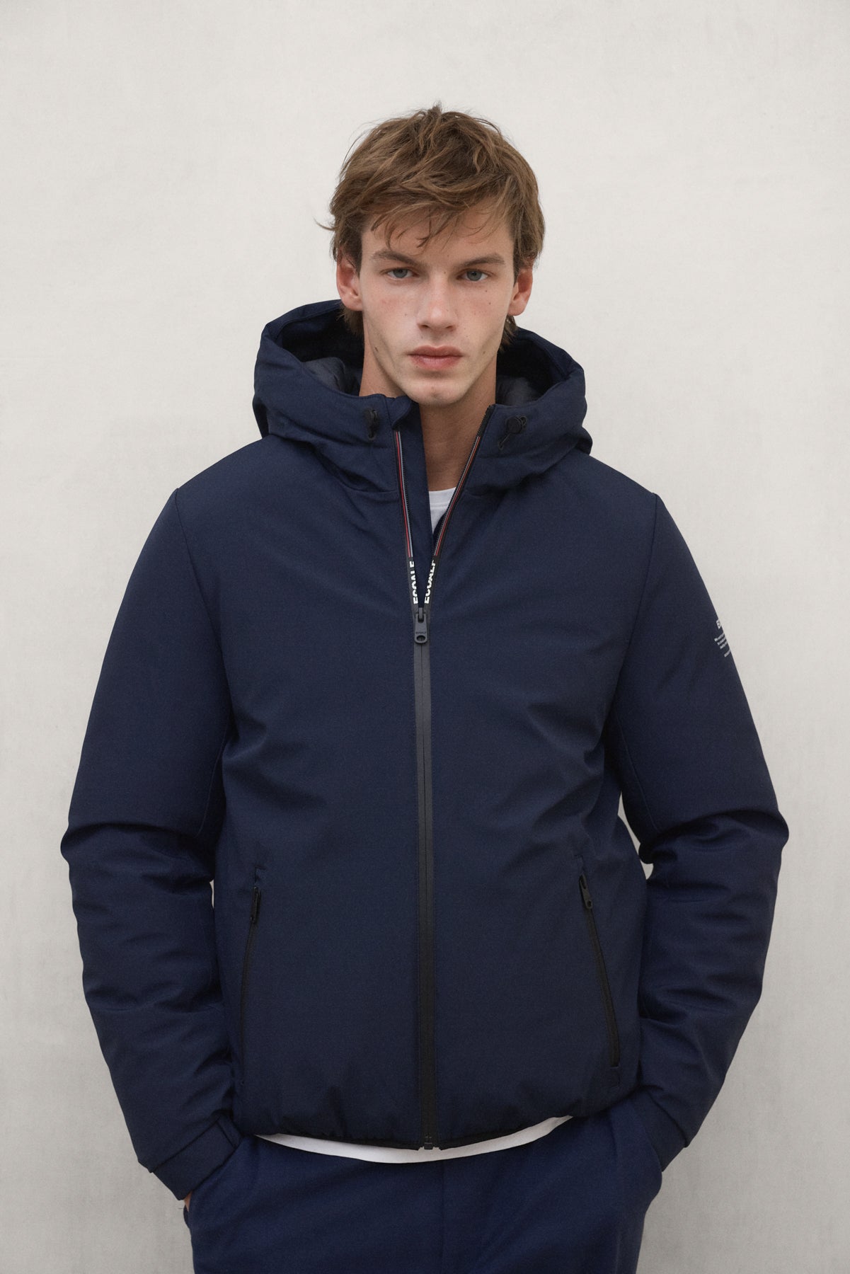 CHAQUETA CARTES AZUL MARINO