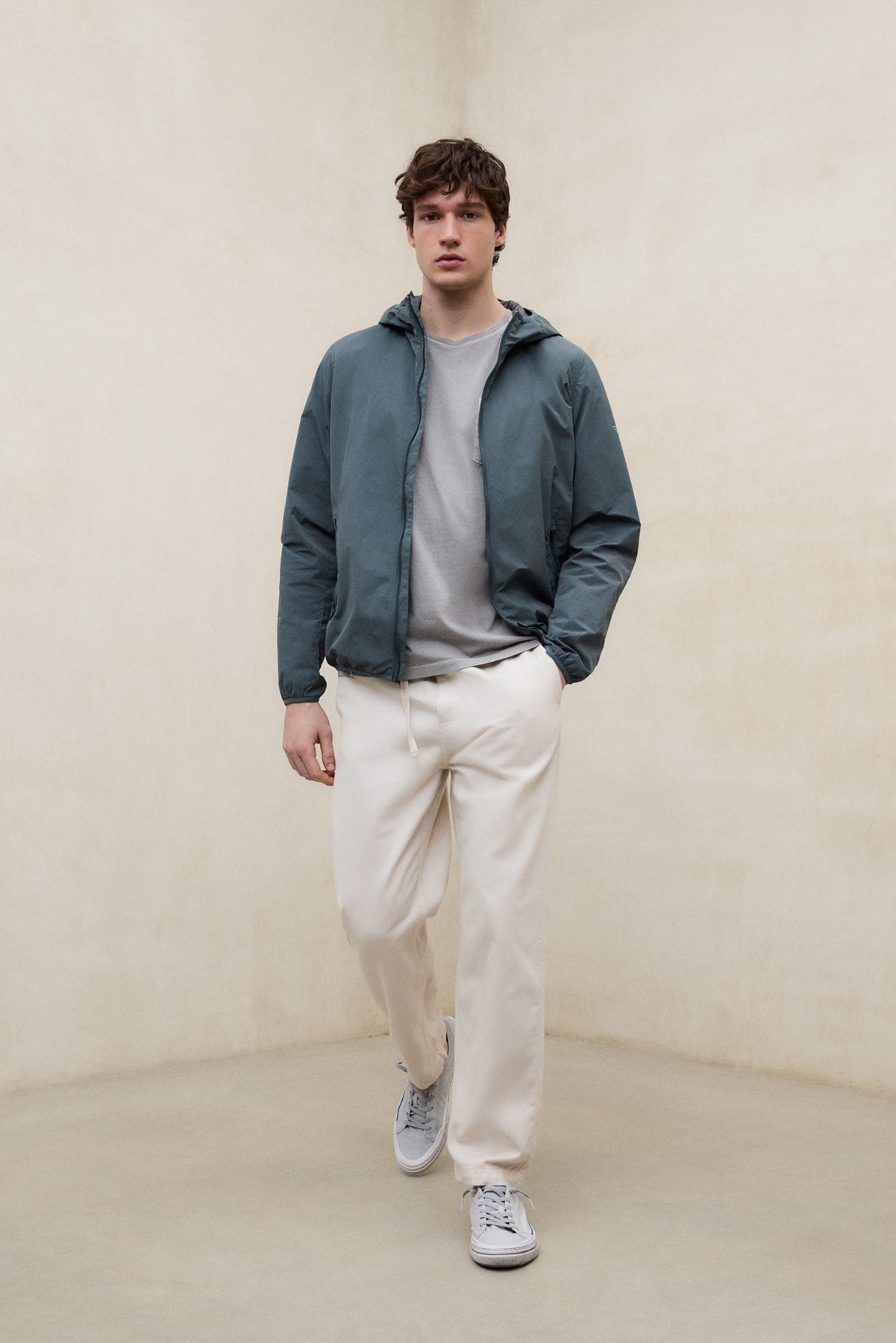PACKABLE EOLI JACKET IN GREEN