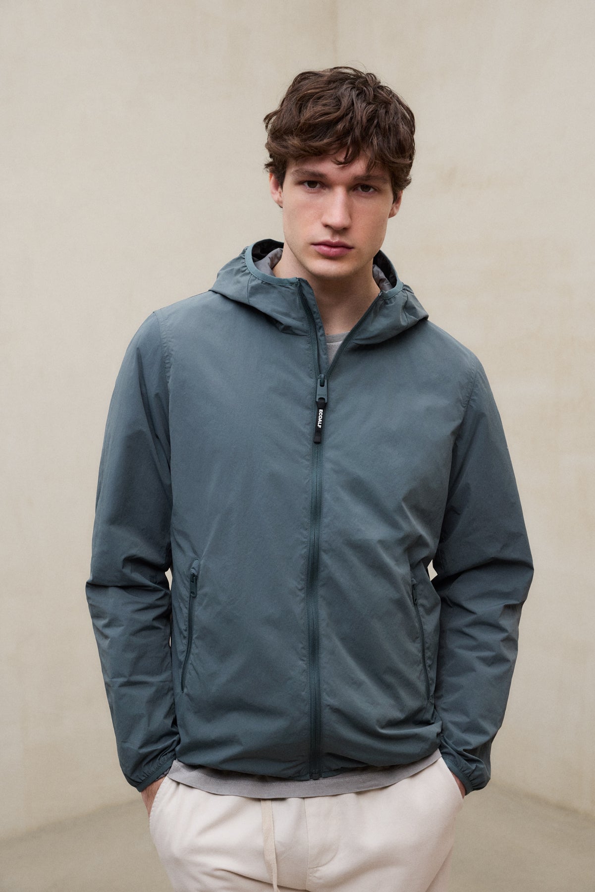 PACKABLE EOLI JACKET IN GREEN