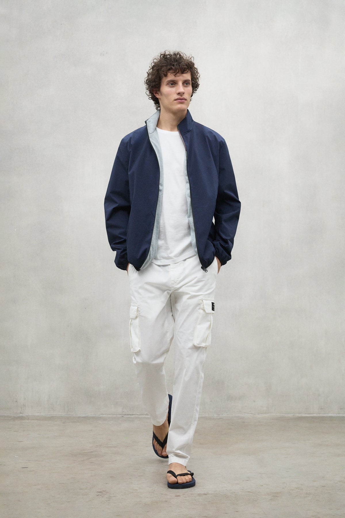 NAVY BLUE JAMES JACKET
