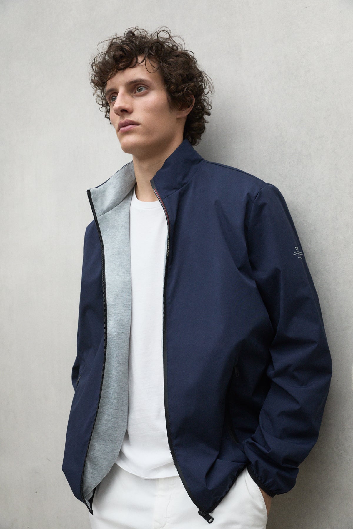 NAVY BLUE JAMES JACKET