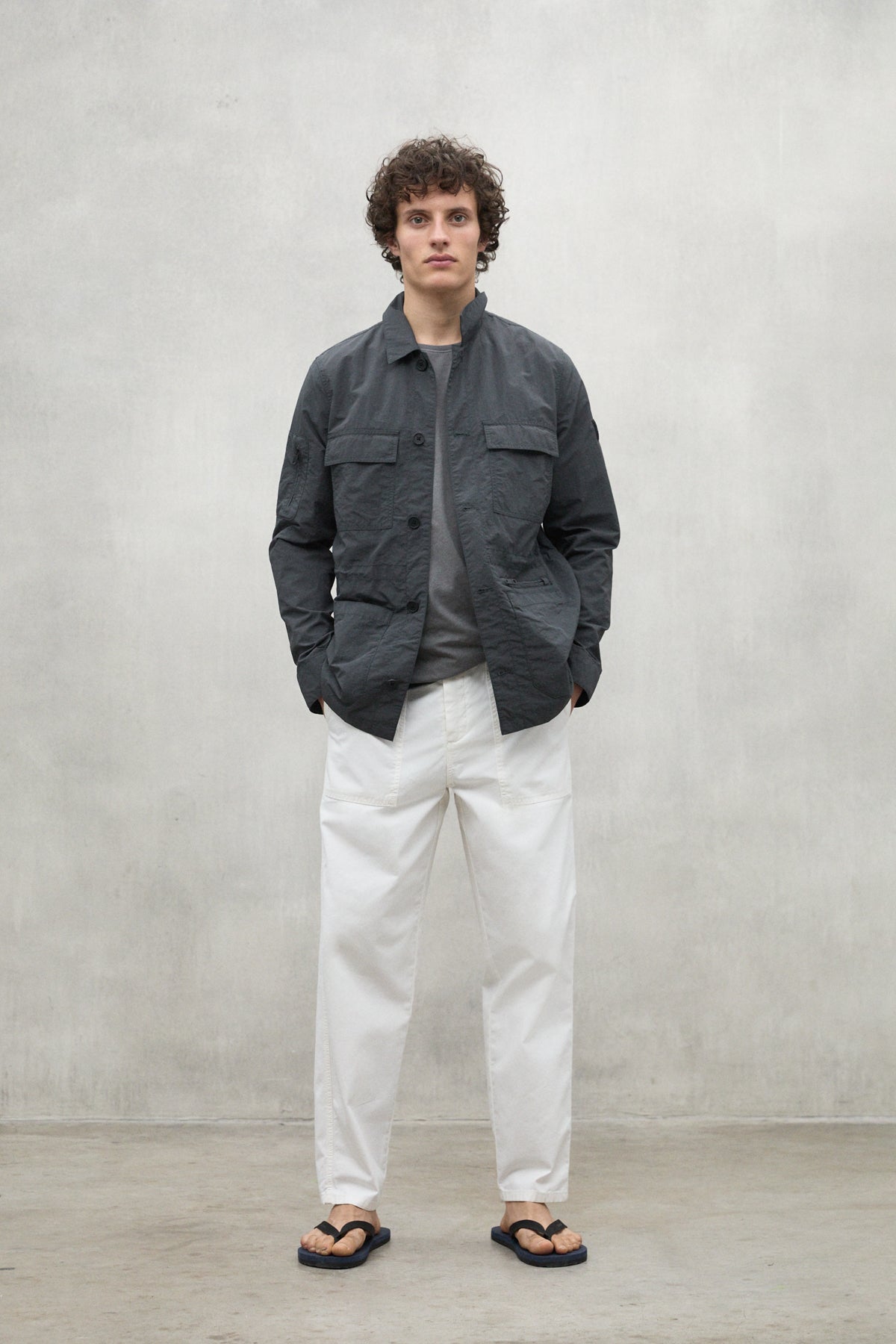 VESTE KAMET GRIS FONCÉ
