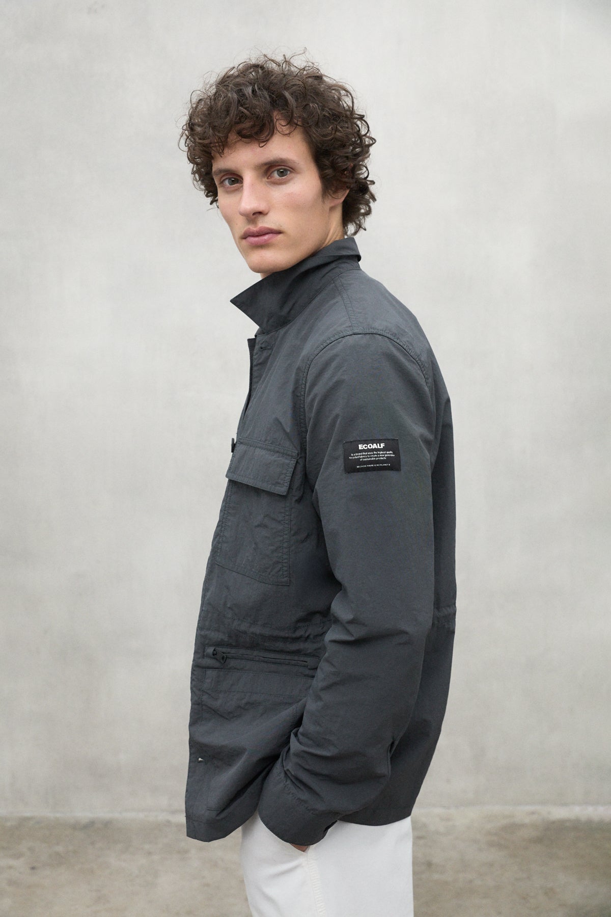 VESTE KAMET GRIS FONCÉ