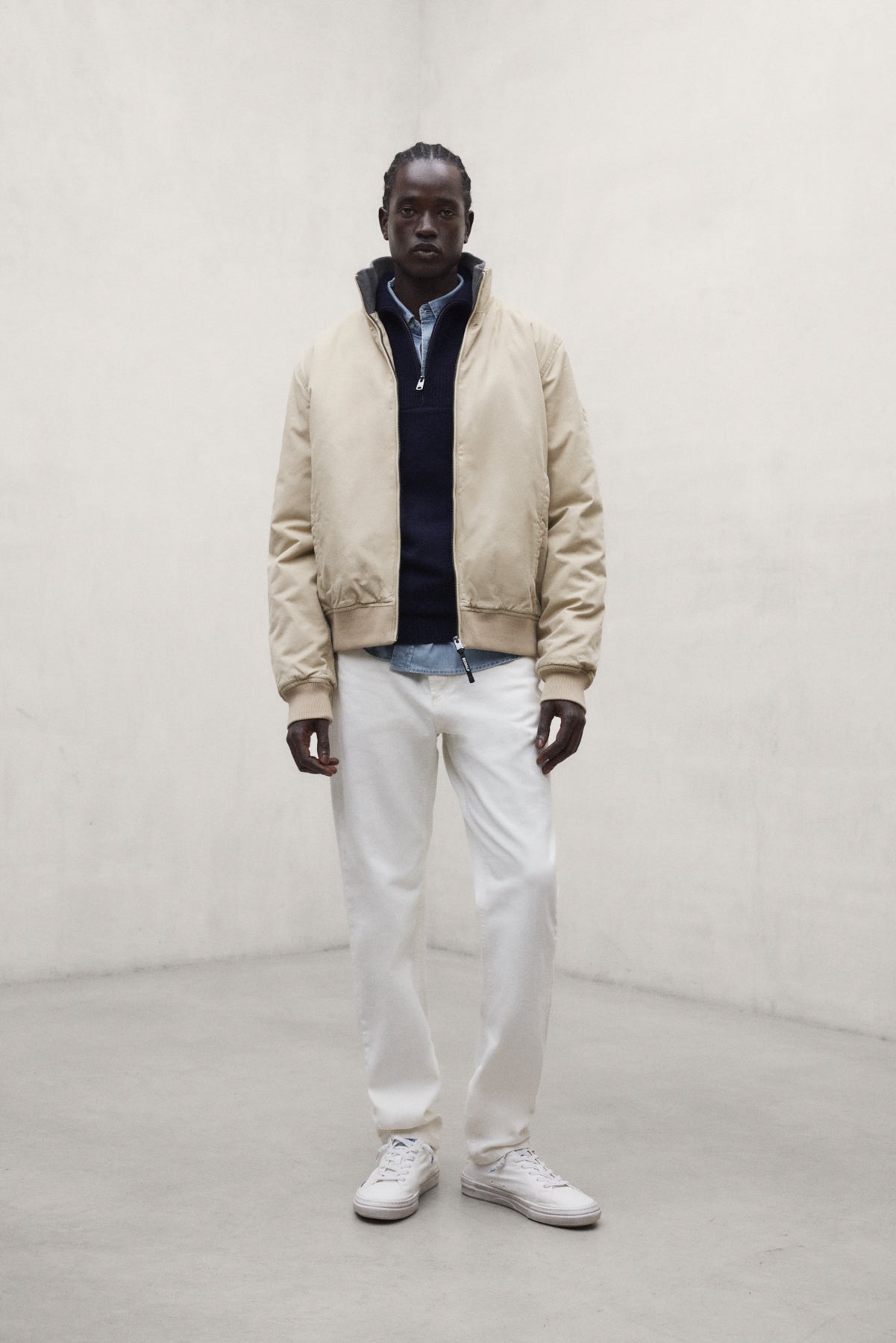 BEIGE NIZO JACKET