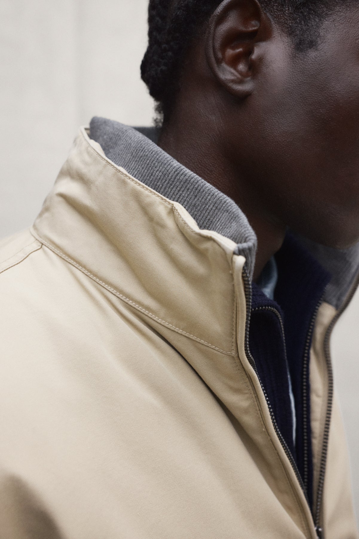 BEIGE NIZO JACKET